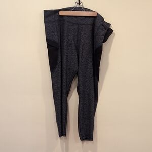 Old Navy Women's Charcoal and Black Leggings